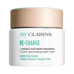 My Clarins Re-Charge Maschera Notte Idratante Rimpolpante