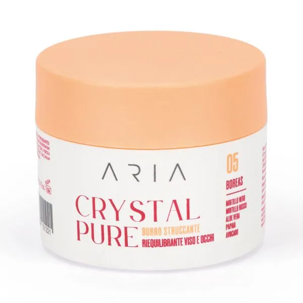 Crystal Pure Burro Struccante Riequilibrante Viso e Occhi