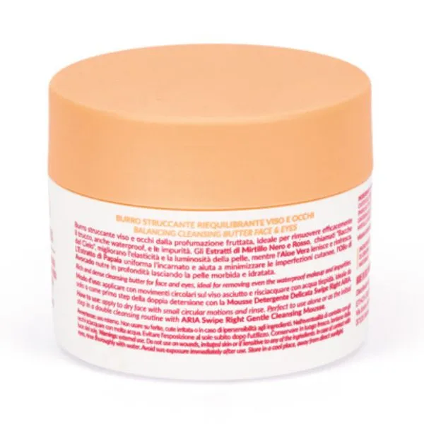 Crystal Pure Burro Struccante Riequilibrante Viso e Occhi