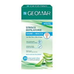 Geomar Strisce Depilatorie Gambe e Braccia 20pz