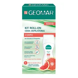 Geomar Kit Roll-On cera depilatoria corpo 100ml