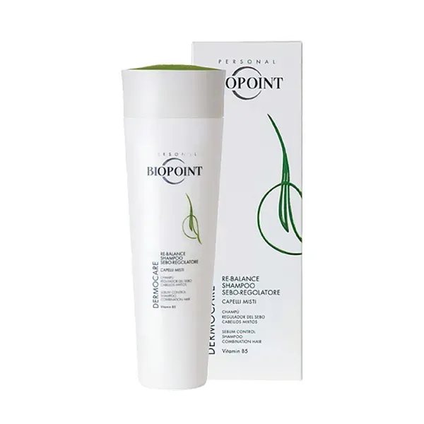 Biopoint Dermocare Re-balance Shampoo sebo regolatore 200ml